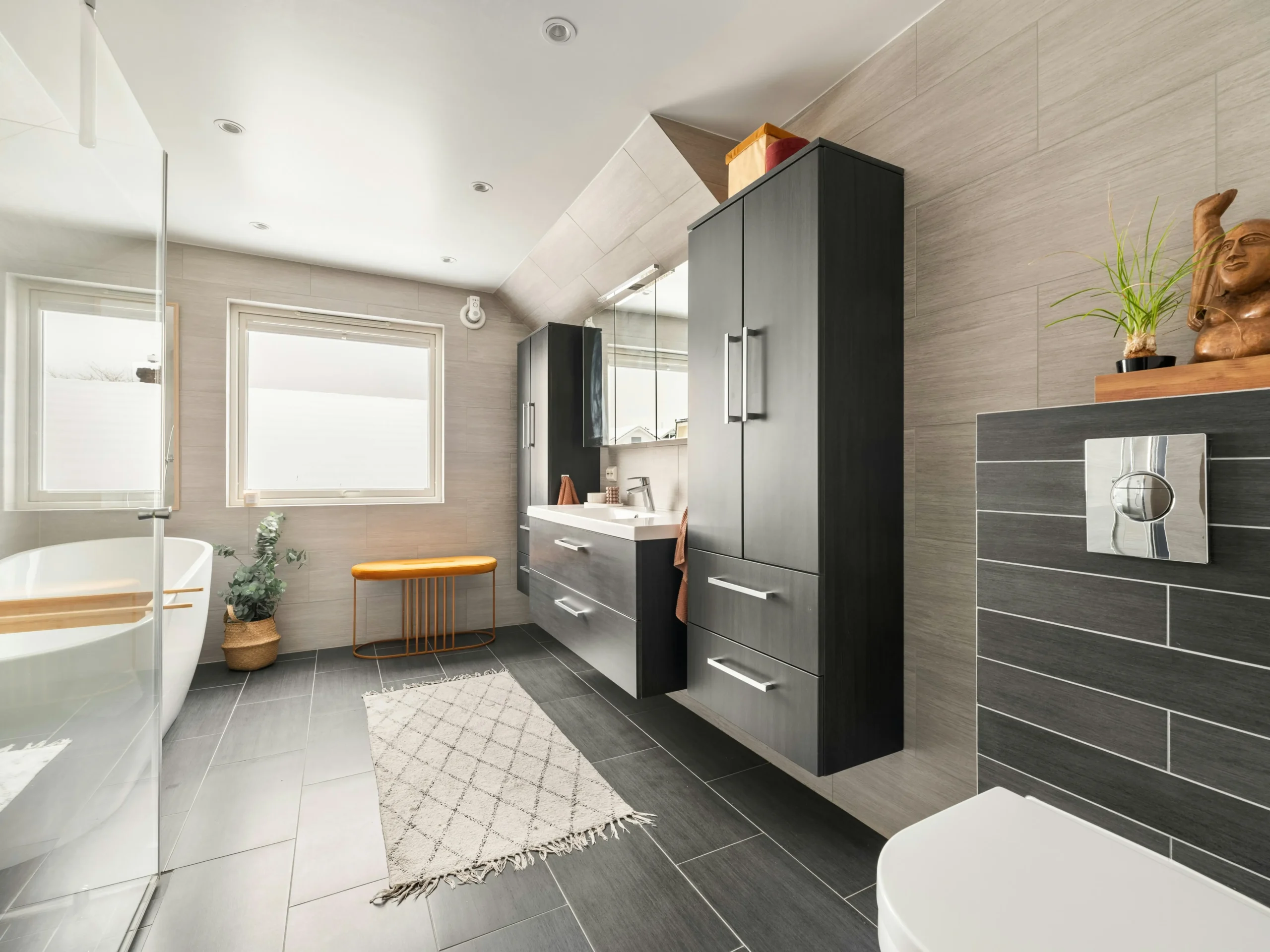 Contemporary bathrooms designed with style and function in mind for Bathroom Renovations Lower Hutt.