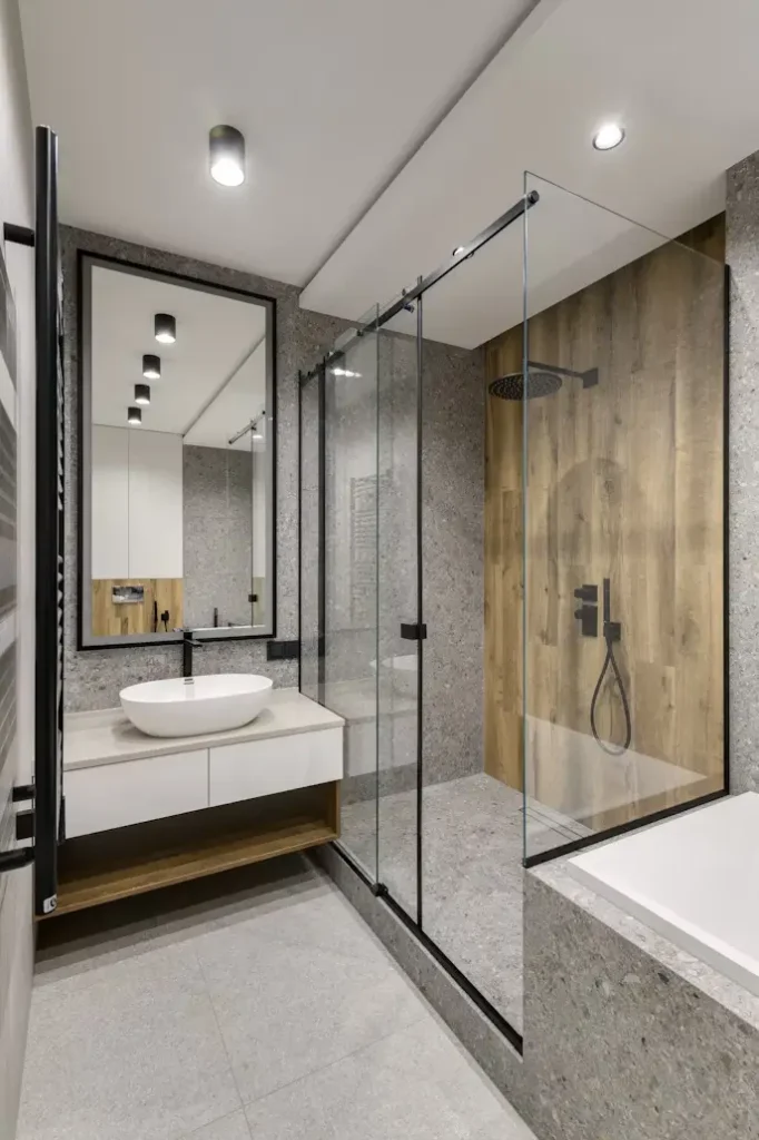 Fresh ideas for contemporary bathrooms as part of Bathroom Renovations Lower Hutt.