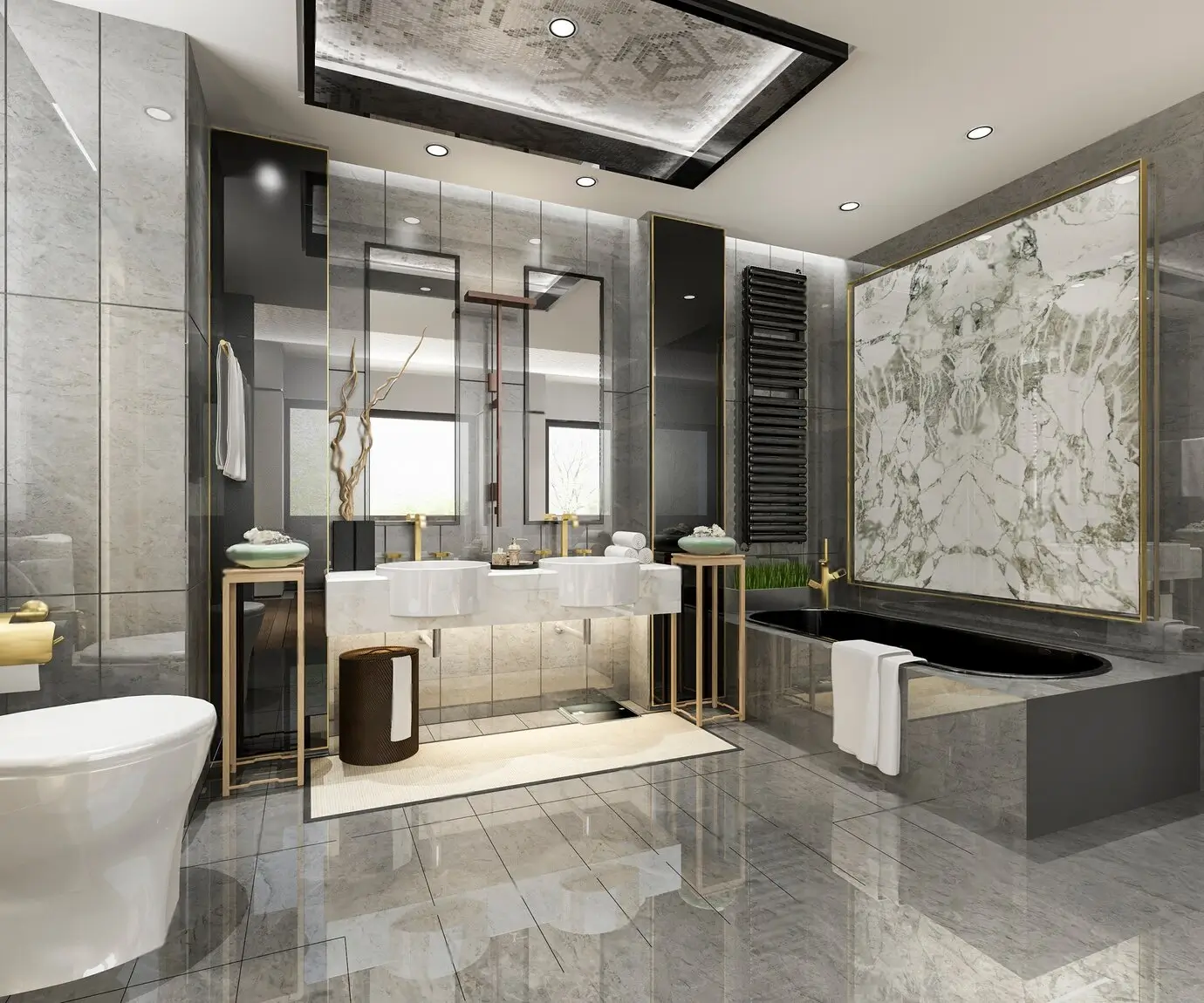 Elegant design and premium finishes featured in luxury bathrooms from Bathroom Renovations Lower Hutt.