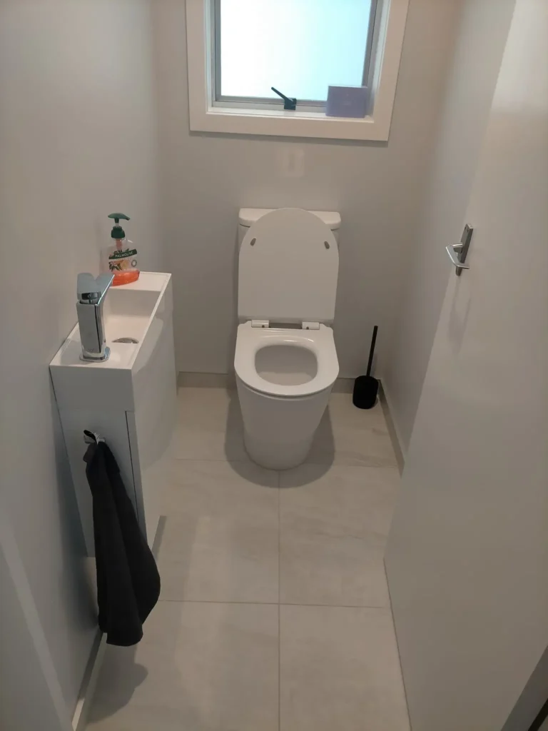Maximised space solutions for small bathroom renovations in Bathroom Renovations Lower Hutt.